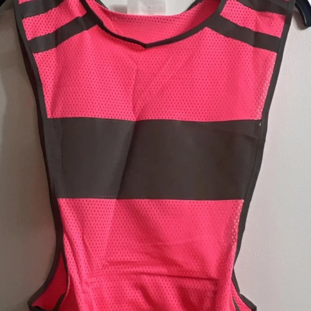 Pink and Gray Kids Safety Vest